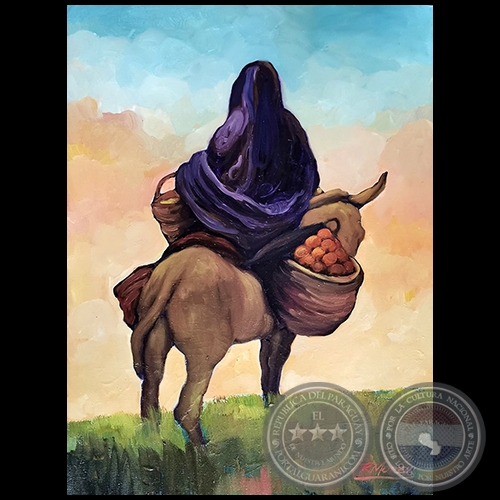Burrerita - Óleo de Roberto Morelli